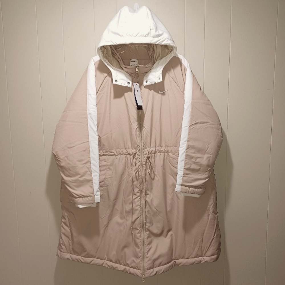 Nike Women's Sportswear Essential Trench Jacket Plus Size Coat